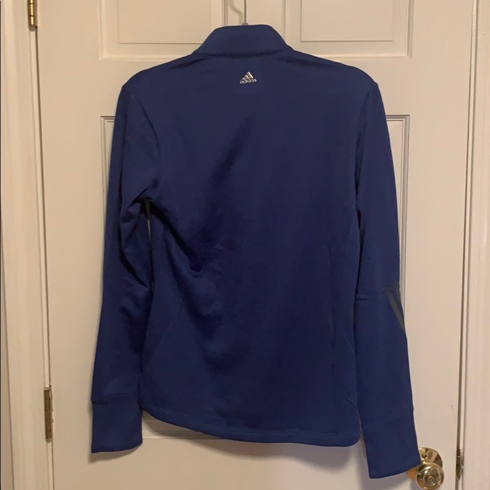Adidas Boys Golf Quarter Zip - Picture 2 of 3